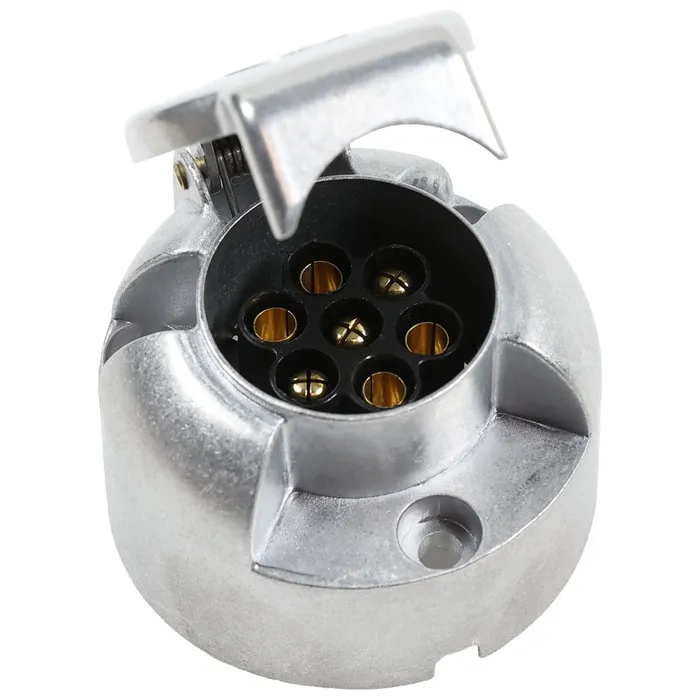 Priza auto pentru remorca, All Ride, aluminiu, 7 pini, 12 V