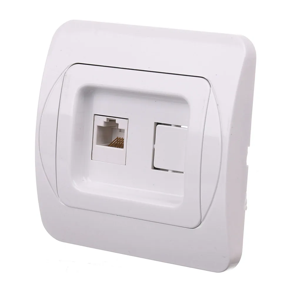Priza date (RJ45) Quatric Praktic, clasica, IP20, alba