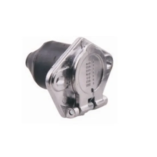 Priza remorca 7 pini 24V metal, HL 003-1