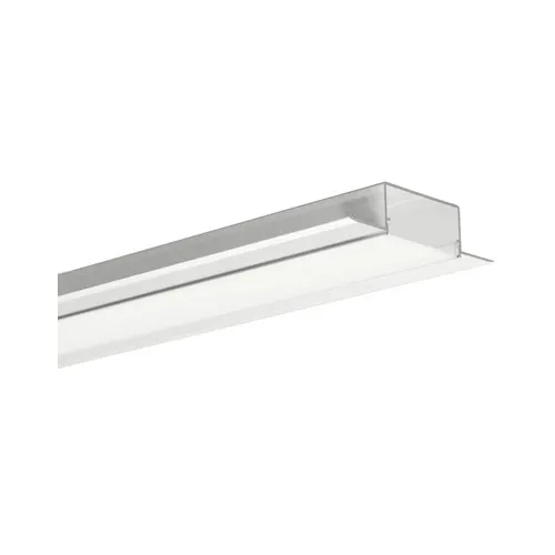 Profil banda LED aluminiu incastrabil 2m, pentru banda 200x8.5x2cm