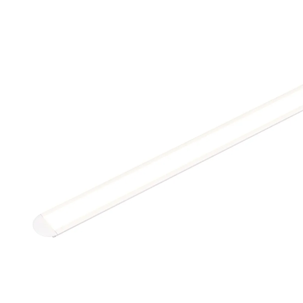 Profil incastrat pentru banda LED, 1m, aluminiu, alb