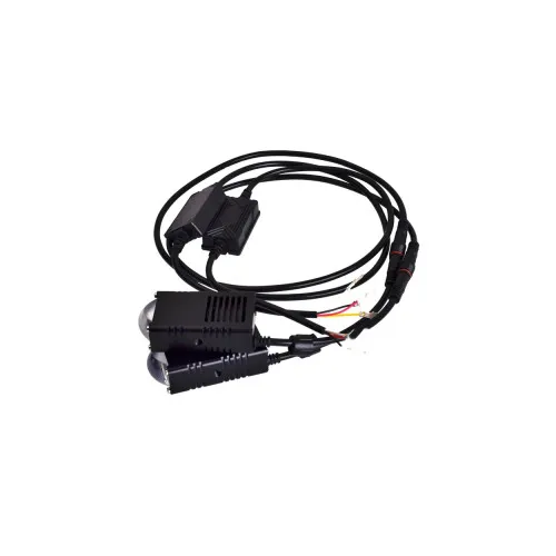 Proiectoare lupa LED 15W 12V-24V lumina alba sau galbena montaj grila set 2 bucati — imaginea 3