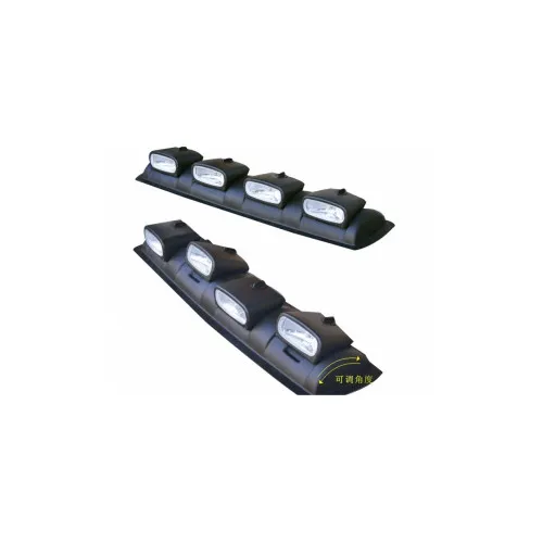 Proiectoare plafon auto cu 4 proiectoare halogen dreptunghiulare reglabile 55W