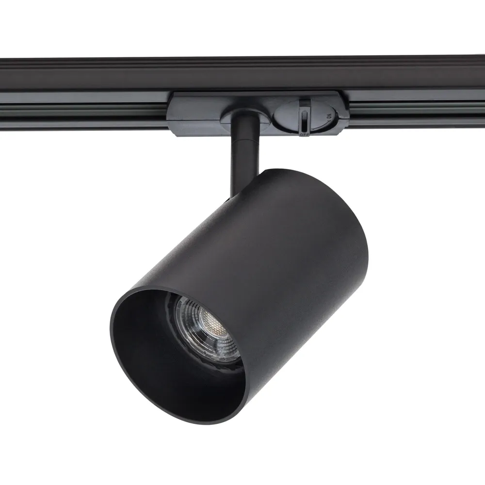 Proiector Arelux XCUP CX01, GU10, negru sablat, pentru montaj pe sina