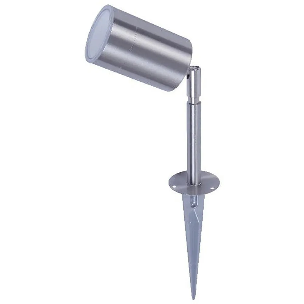 Proiector gradina LED Blooma Candiac, 5.5W, 380 lumeni, argintiu