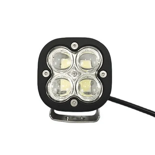 Proiector LED 20W 1600 lm 12V-24V 4 LED cu lupa 5D Flood 60 grade