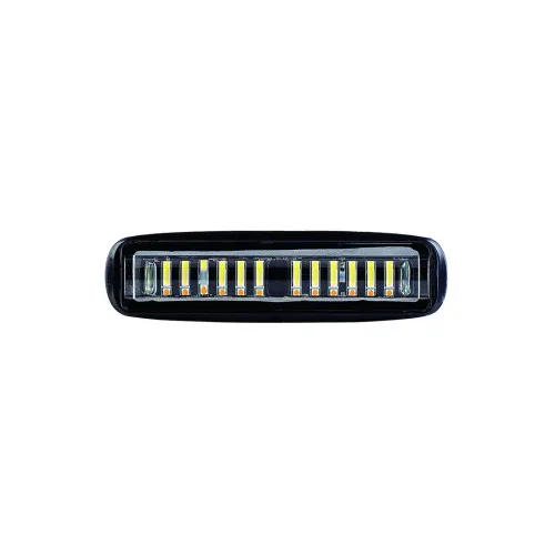 Proiector LED 24W 2160 lm 12V-24V Spot 30° alb portocaliu cu stroboscop
