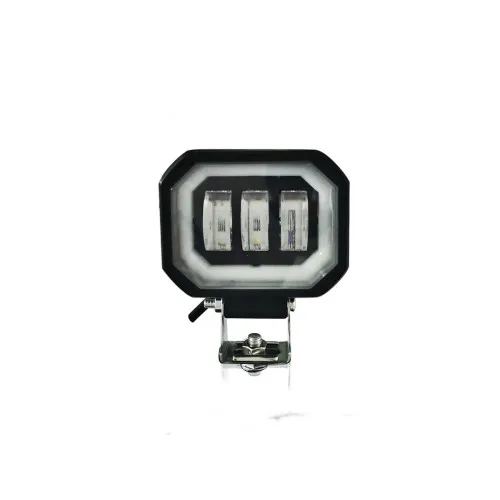 Proiector LED 30W 1500 lm 12V-24V Angel Eyes DRL alb 6000K