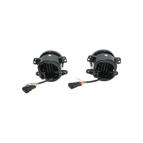 Proiector LED 30W 9-60V 6 LED-uri cu lumina de zi Angel Eyes 6000K — imaginea 2