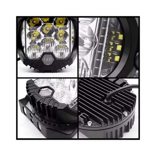 Proiector LED 45W 3000 lm 12V-30V Combo Spot 30° Flood 60° — imaginea 3