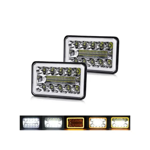 Proiector LED 54W 2800 lm 12V-30V Spot 30° Angel Eyes — imaginea 2