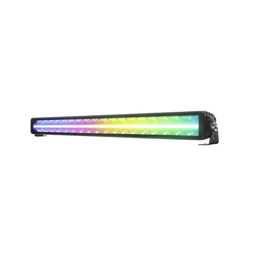 Proiector LED bar 240W 24750 lm 10-30V DRL alb RGB Bluetooth IP67
