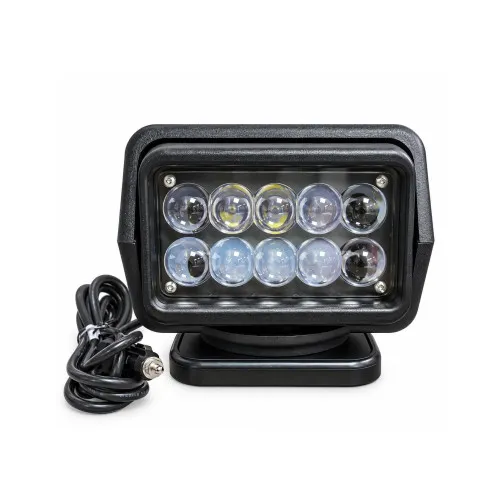 Proiector LED motorizat 50W 4500 lm 10V-30V cu telecomanda wireless — imaginea 2