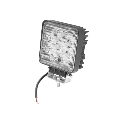 Proiector LED patrat 27W 1000 lm 10-60V 9 LED-uri 60° 6000K IP67 — imaginea 2