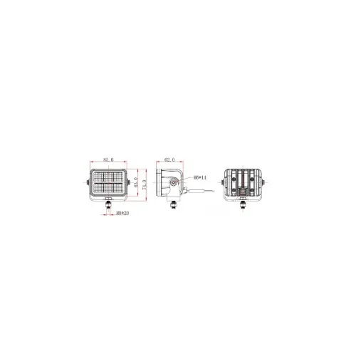 Proiector LED profesional 5700k,30w (6 Led Osram x 5W) — imaginea 2