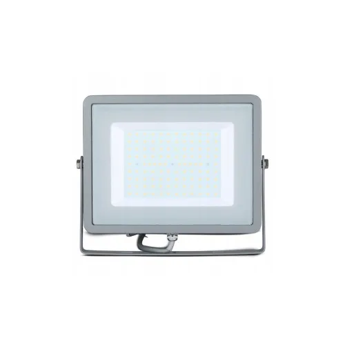 Proiector LED SMD V-TAC 100W Samsung 12000lm 6400K 120lm/W IP65 gri — imaginea 2