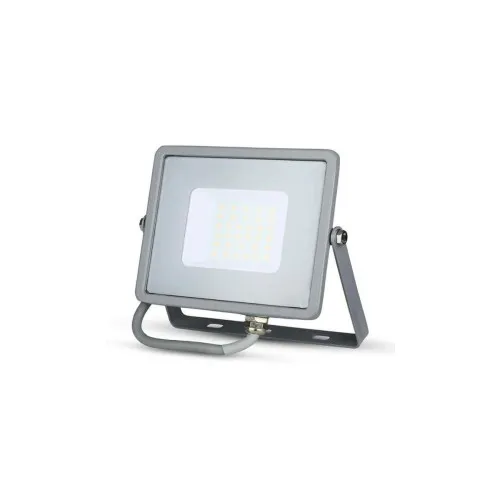Proiector LED SMD V-TAC 30W Samsung 2400lm 6400K IP65 IK05 gri