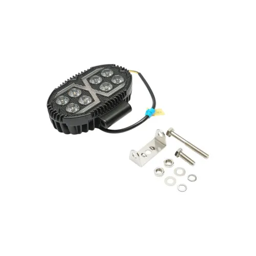 Proiector oval LED 24W 9-80V 5.5 inch DRL alb-galben IP67 — imaginea 2