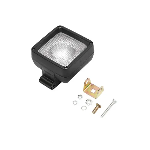 Proiector patrat 100 mm pentru bec halogen H3 12V 55W / 24V 70W fara bec — imaginea 4