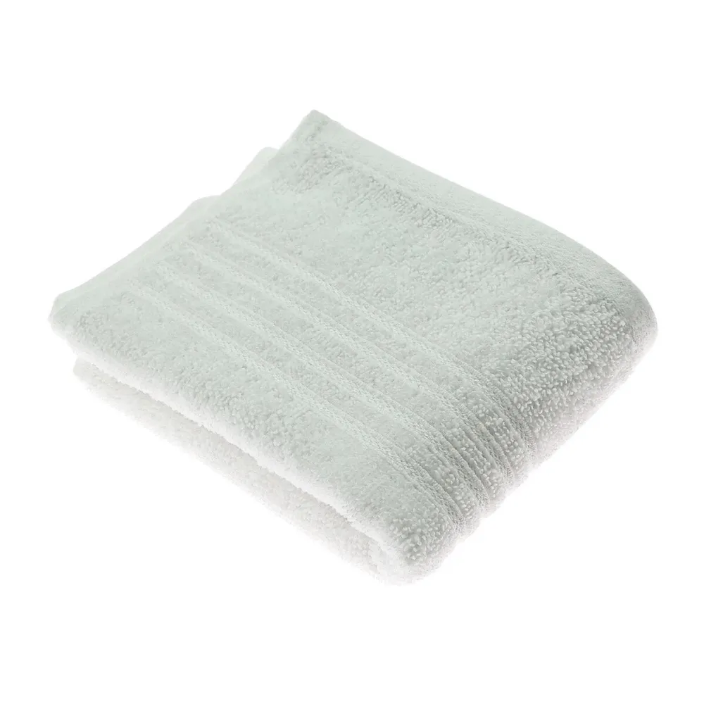 Prosop baie Caressa 18-0253, bumbac, alb, 30 x 50 cm