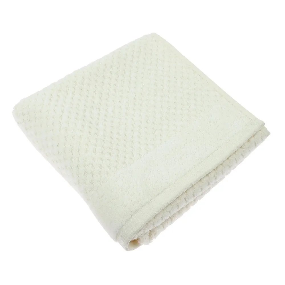 Prosop baie Caressa Cream, bumbac, crem, 50 x 90 cm, 450 g/mp
