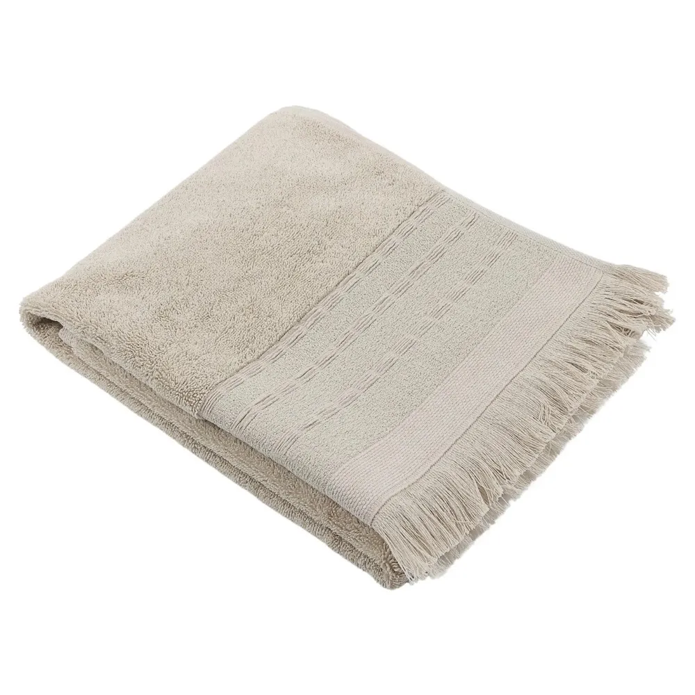 Prosop baie Caressa FN24-014, bumbac, bej, 50 x 90 cm, 600 g/mp