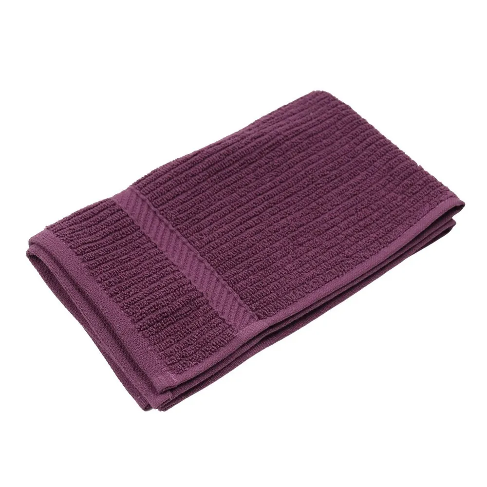 Prosop baie Caressa Loly, bumbac, violet, 30 x 50 cm, 530 g/mp