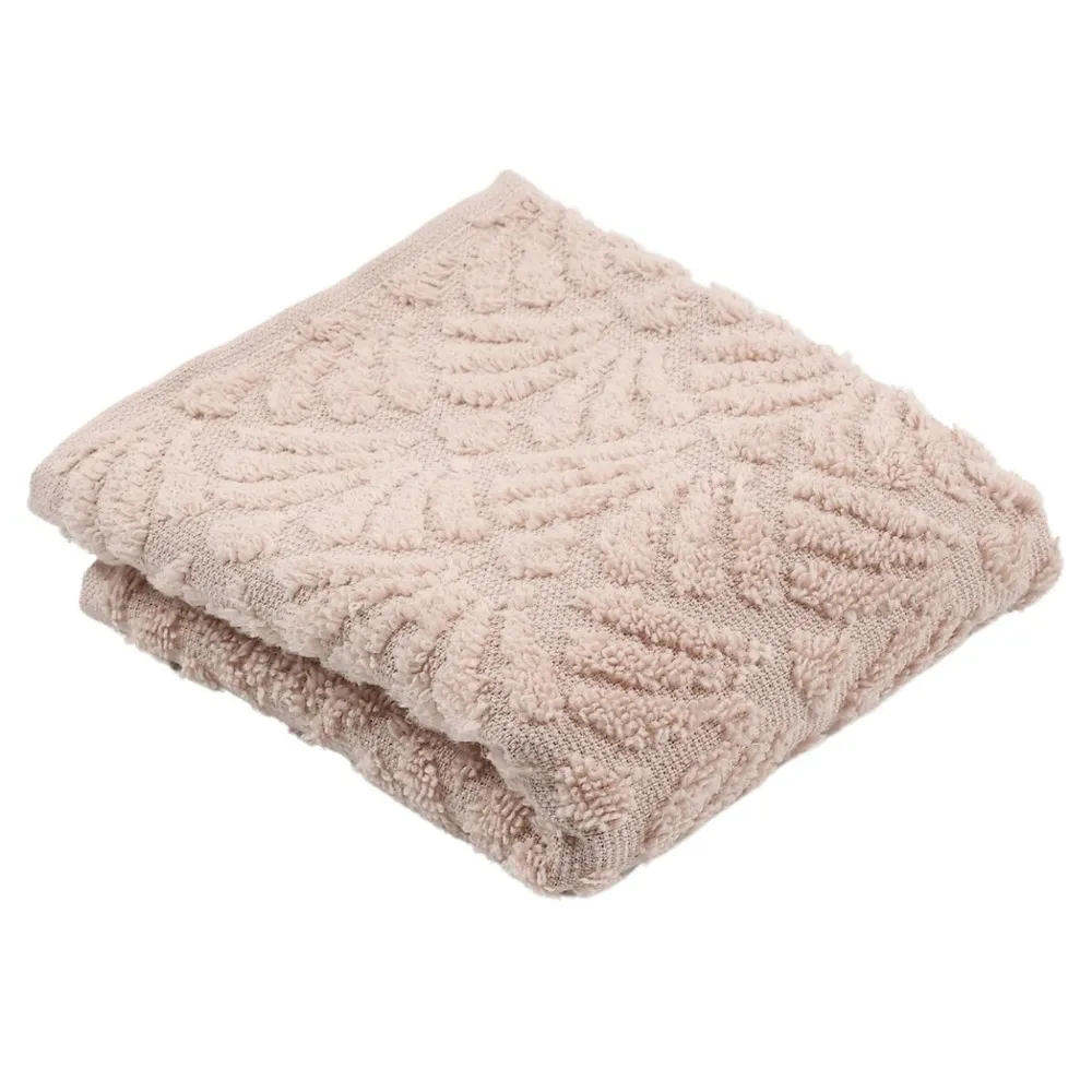Prosop baie Caressa Lucido, bumbac, roz, 30 x 50 cm, 400 g/mp