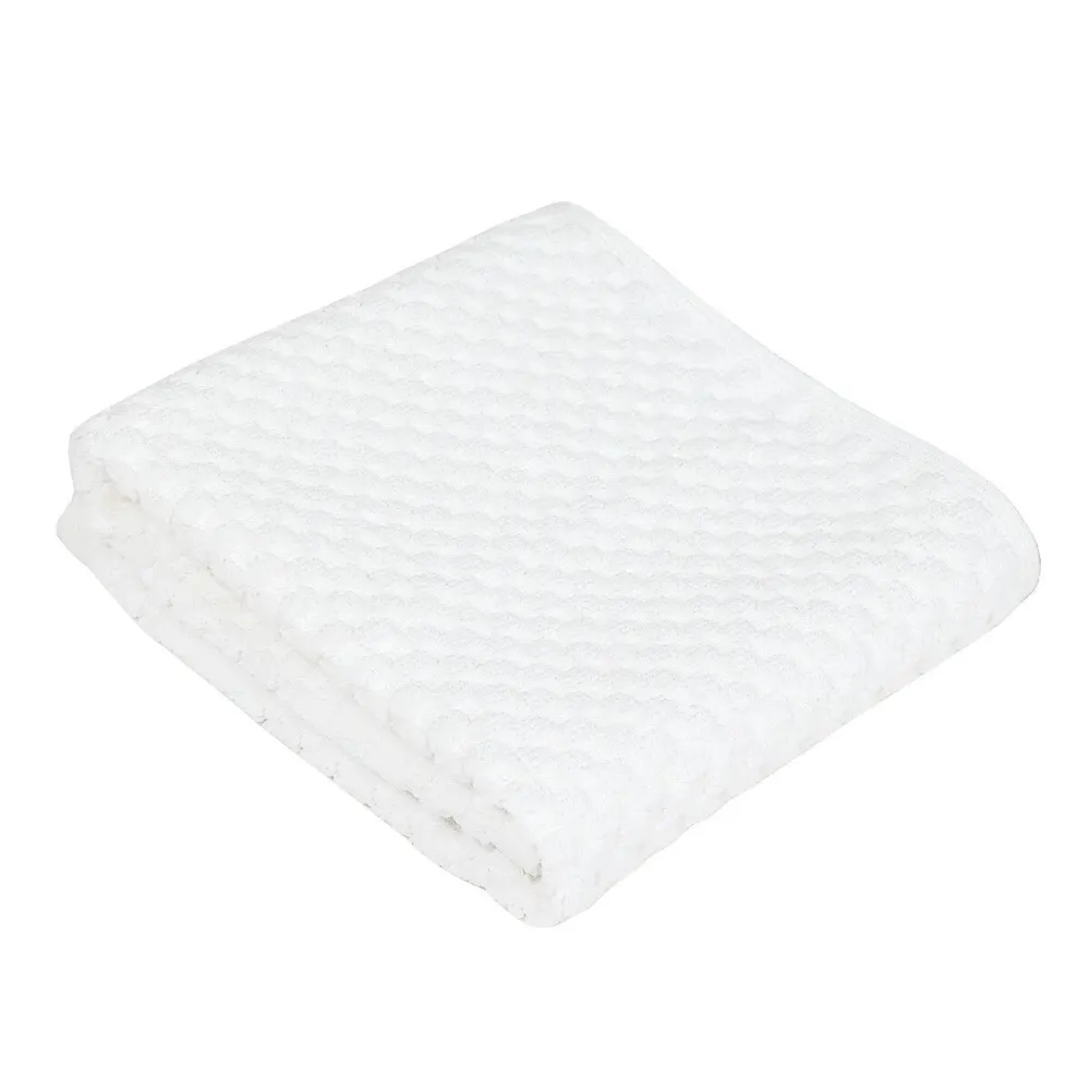Prosop baie Caressa PHS-1027, bumbac, alb, 30 x 50 cm, 620 g/mp