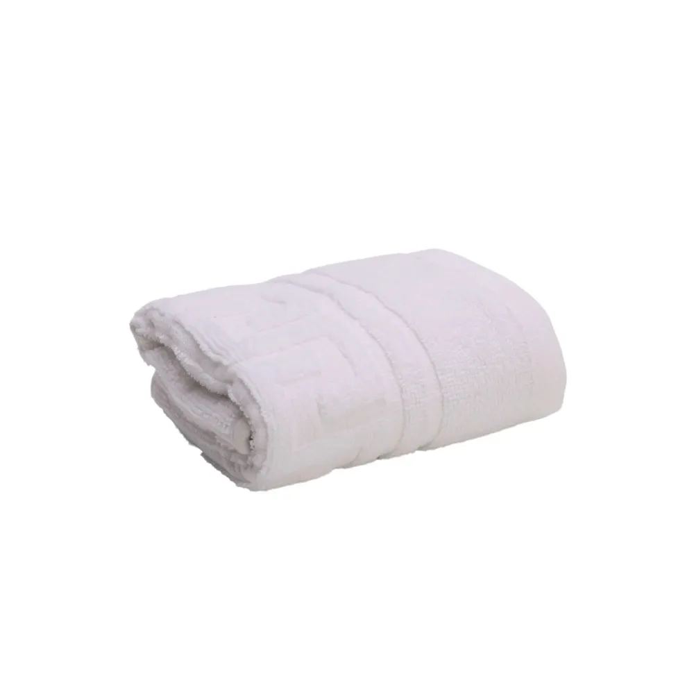 Prosop baie Greek, bumbac, alb, 30 x 50 cm, 500 g/mp