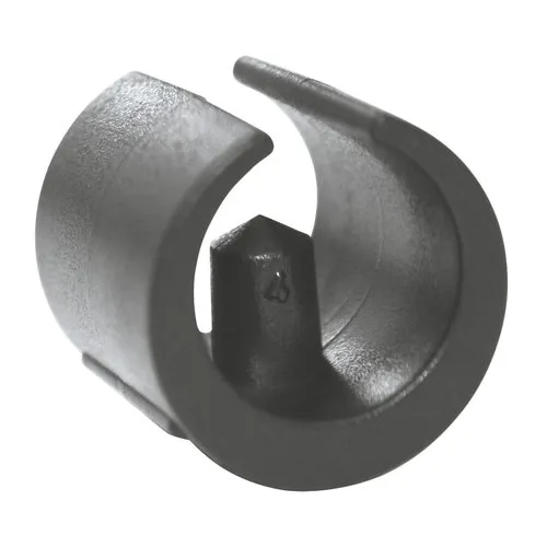 Protectie de pardoseala pentru scaune cu cadru metalic Dresselhaus Ø18mm, plastic negru