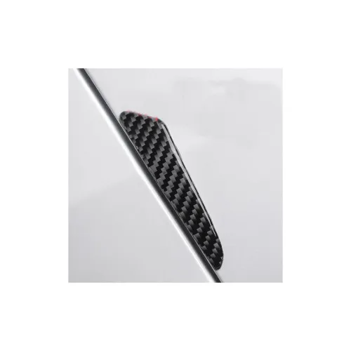 Protectie usa auto carbon flexibila cu adeziv pentru muchii portiere — imaginea 3