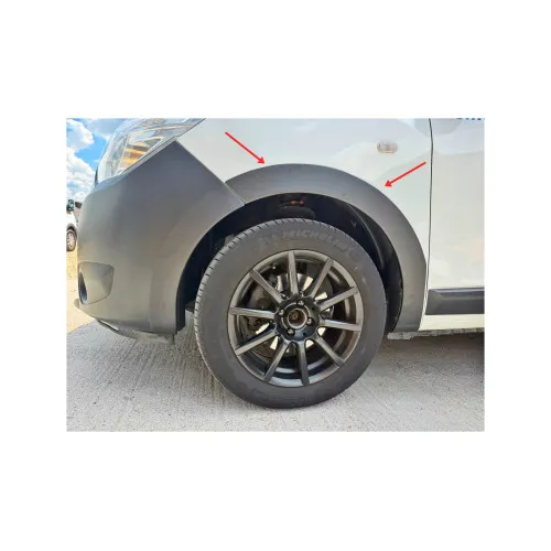 Protectii aripi auto ABS 8 bucati compatibile Dacia Dokker 2012-2022 — imaginea 4