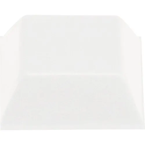 Protectii pentru mobila Tarrox, pachet 8 bucati, autoadezive, plastic alb, 7x5x20mm
