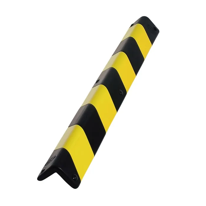 Protector colt din poliuretan PU-19, negru-galben, 100 cm, grosime 18 mm