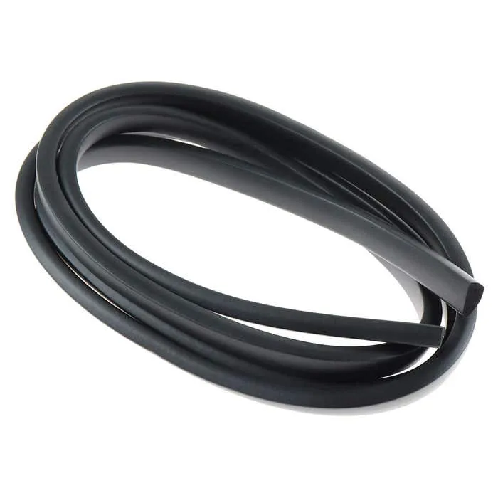 Protector colt din spuma de cauciuc AC-121, negru, 200 cm, grosime 9 mm