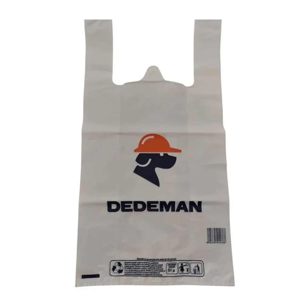 Punga personalizata Dedeman, tip maieu, 31 x 60 cm