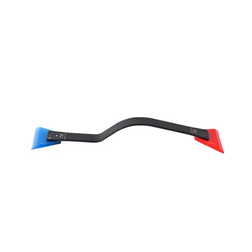 Racleta folie auto curbata dubla din silicon 70/90 durometru — imaginea 2