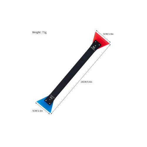 Racleta folie auto dubla din silicon 70/90 durometru — imaginea 4