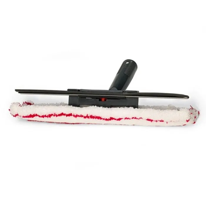 Racleta geamuri, 2 in 1, 30 cm, polipropilena + microfibra, diverse culori