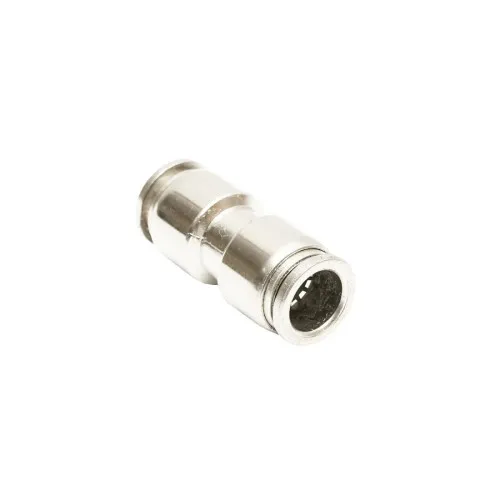 Racord aer drept 8 mm metal pentru sisteme pneumatice — imaginea 2
