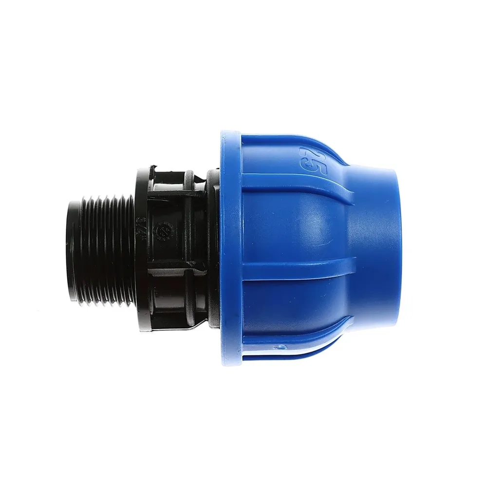 Racord compresiune PEHD, filet exterior, D 20 mm x 1/2"