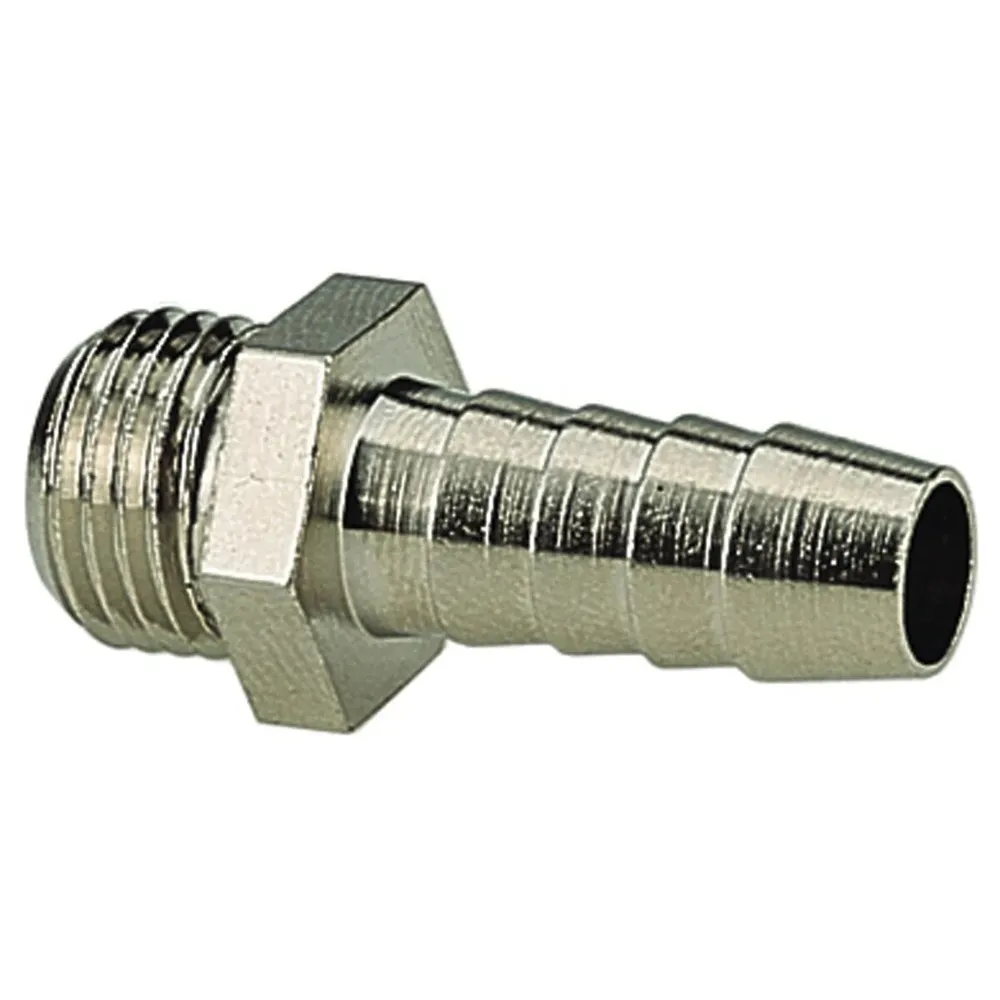 Racord cu filet exterior Airmaster AIR-21, 1/4 inch, pentru furtun 10 mm