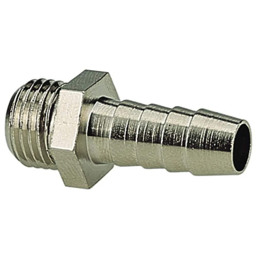 Racord cu filet exterior, Airmaster AIR-21, 1/4 inch, pentru furtun 8 mm