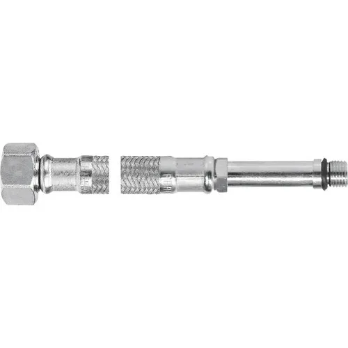 Racord flexibil apa din inox cu capat scurt 3/8”xM10x1 60 cm