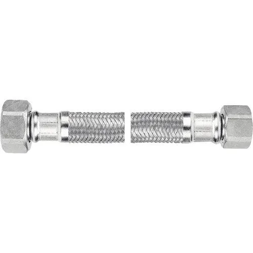 Racord flexibil apa din inox cu garnitura 1/2”FIx3/8”FI 60 cm