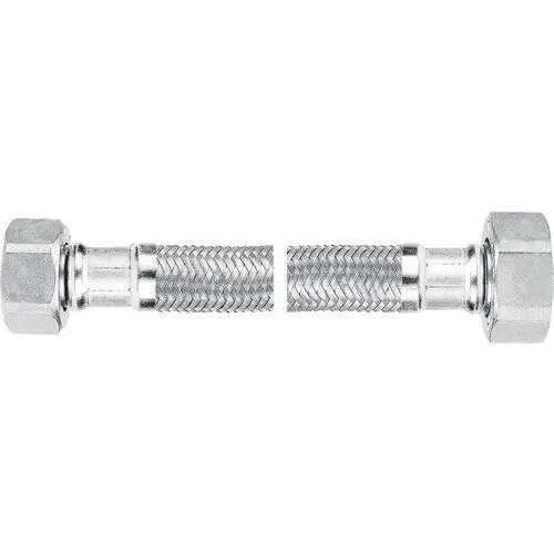 Racord flexibil apa din inox cu garnitura 3/4”FIx3/4”FI 50 cm