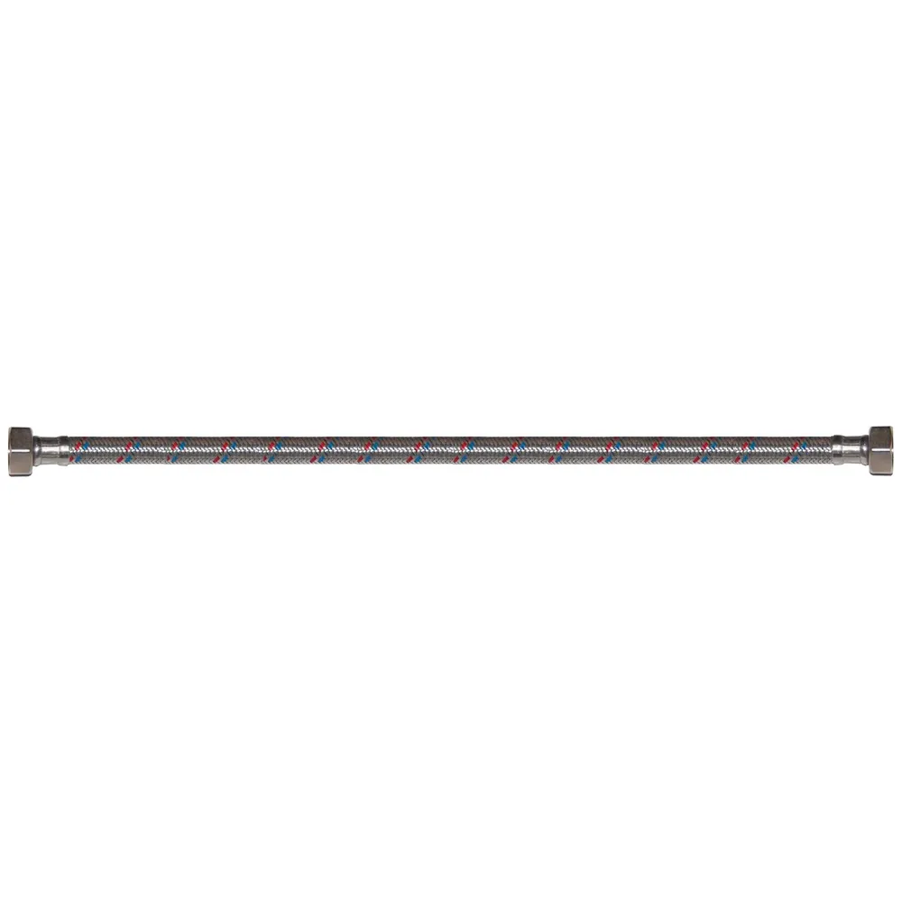 Racord flexibil apa, EPDM + tresa metalica, 1/2" - 1/2 ", L 400 mm