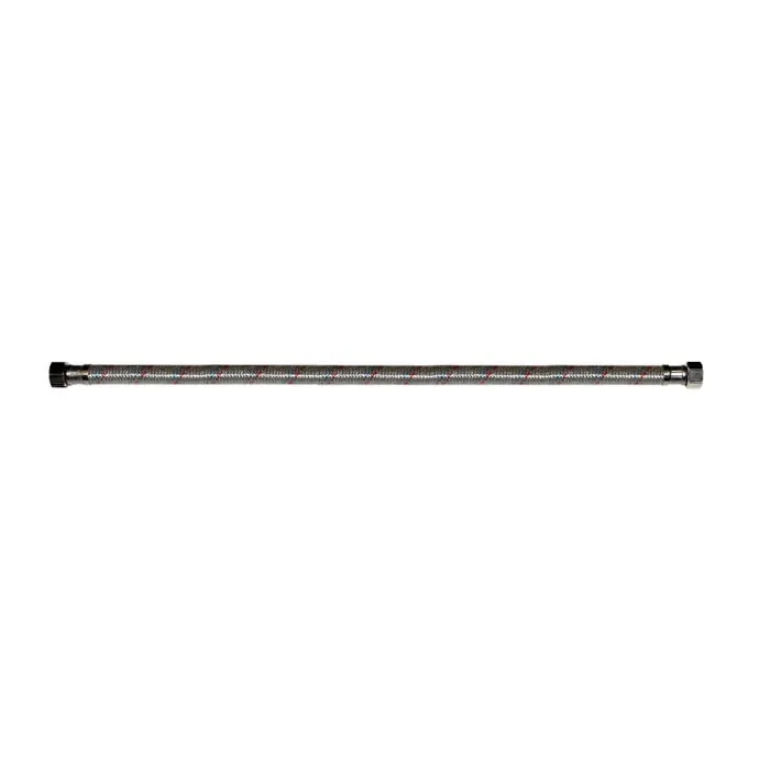 Racord flexibil apa, EPDM + tresa metalica, cu protectie PVC, 3/8" - 3/8 ", L 500 mm