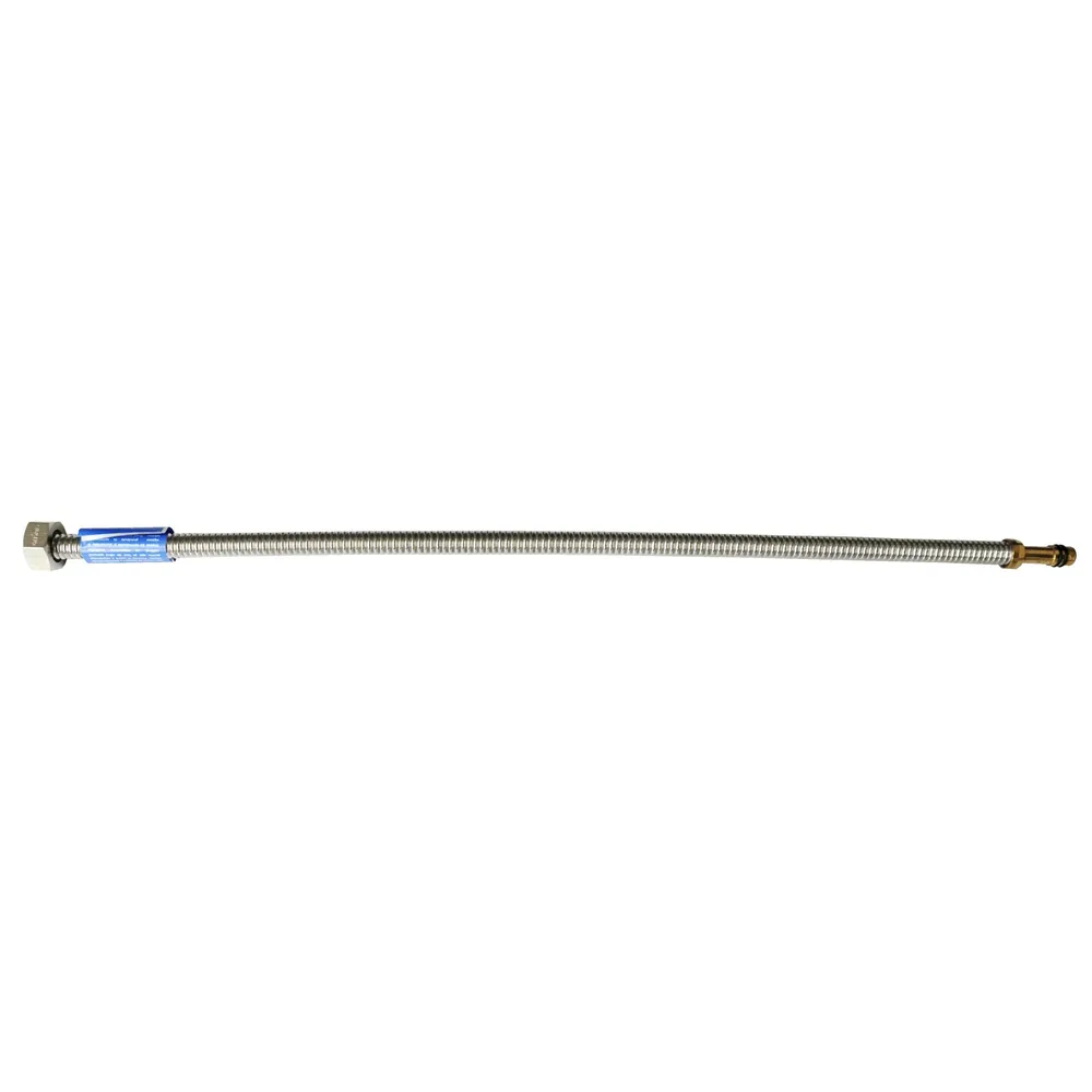 Racord flexibil apa pentru monocomanda, otel inoxidabil, 3/8" - 1/4", L = 600 mm